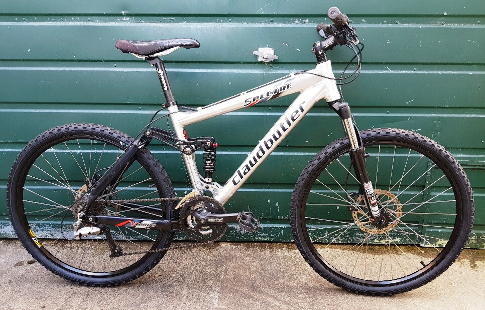 claud butler full suspension mountain bike